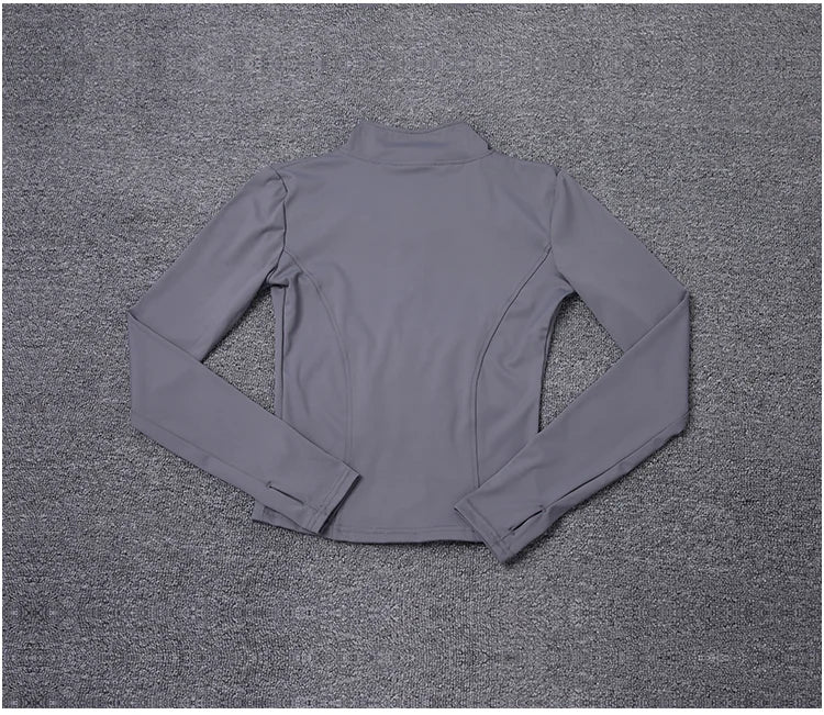 Women Sport Jacket Long Sleeve Shirt