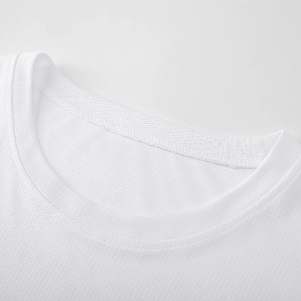 Athletnova 1 Piece Men's Short Sleeve Undershirt Men’s