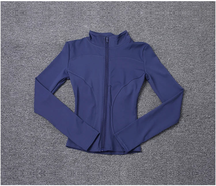 Women Sport Jacket Long Sleeve Shirt