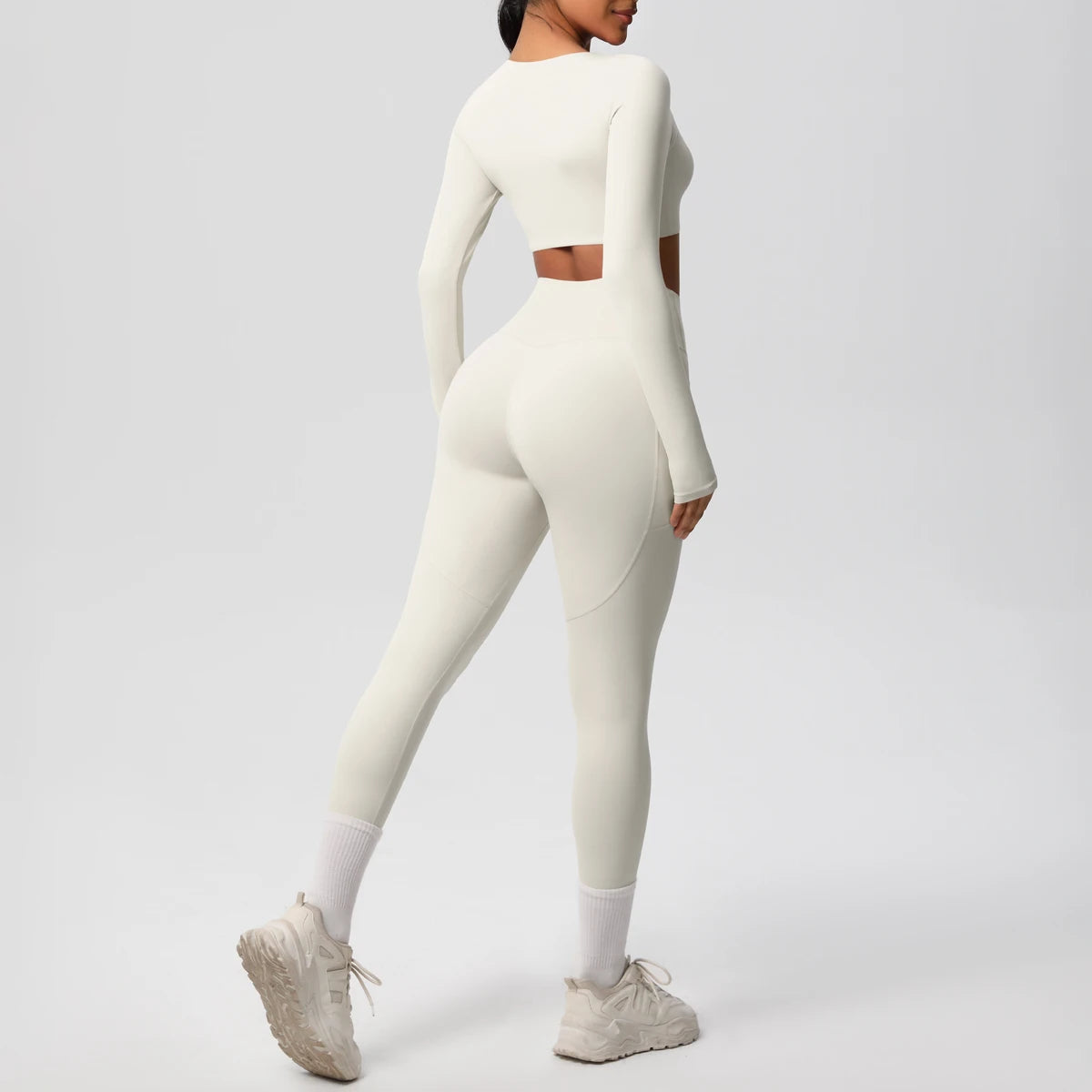 Athletnova 2PCS Yoga Set Women Gym Clothing Fitness