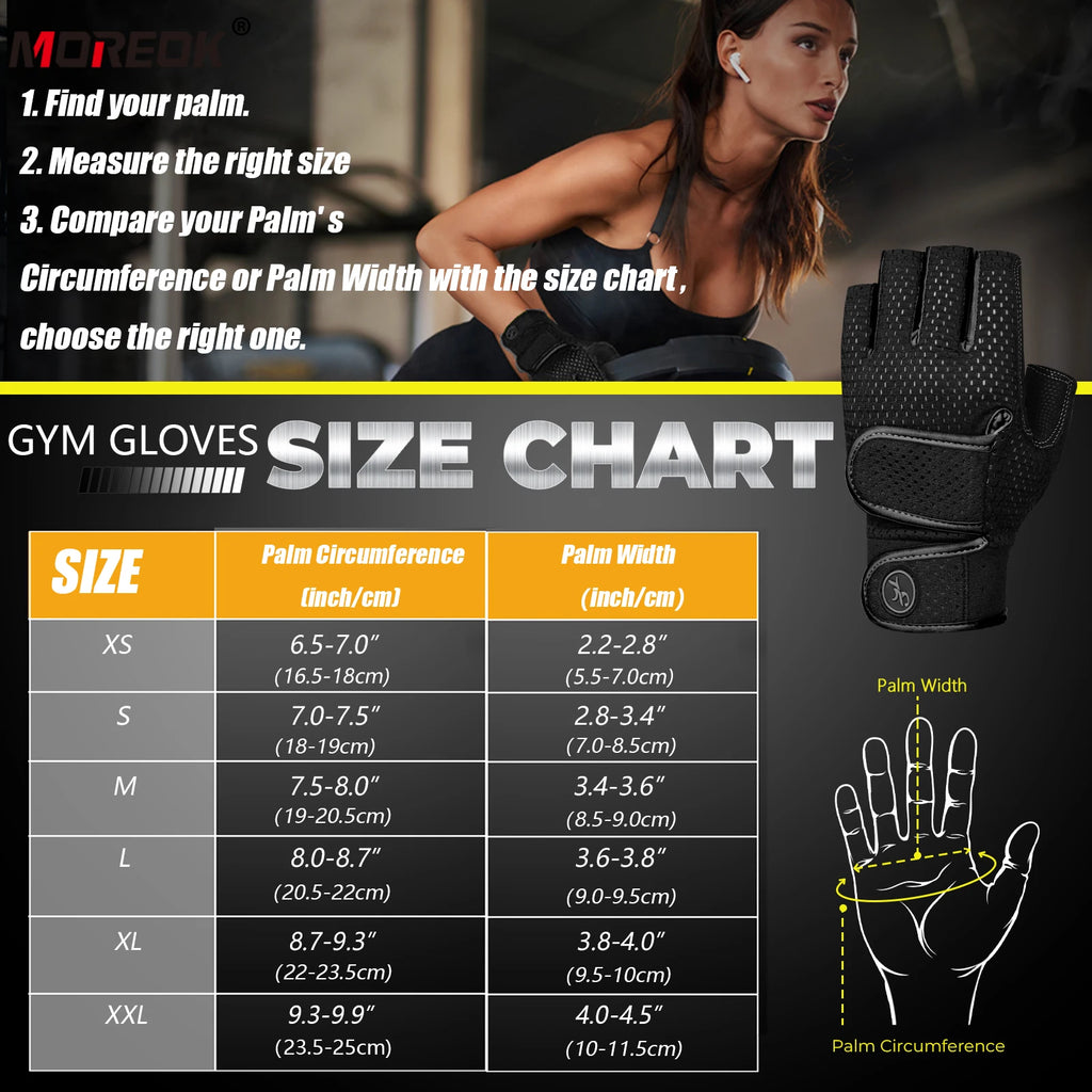 Work out gym gloves