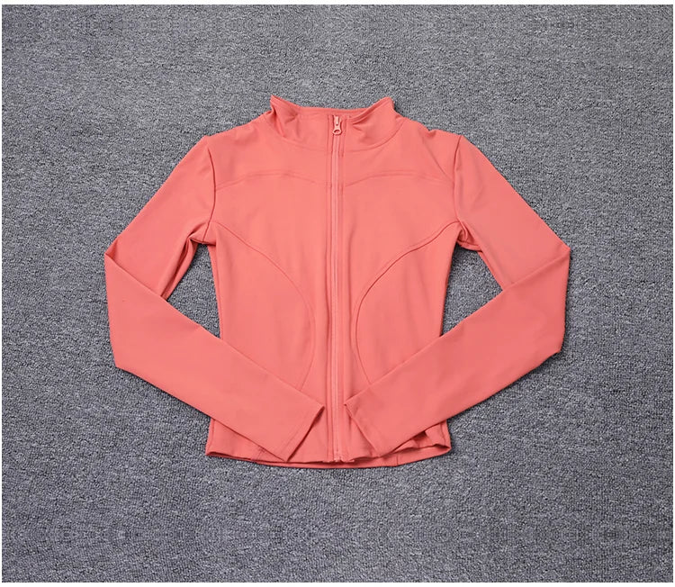 Women Sport Jacket Long Sleeve Shirt