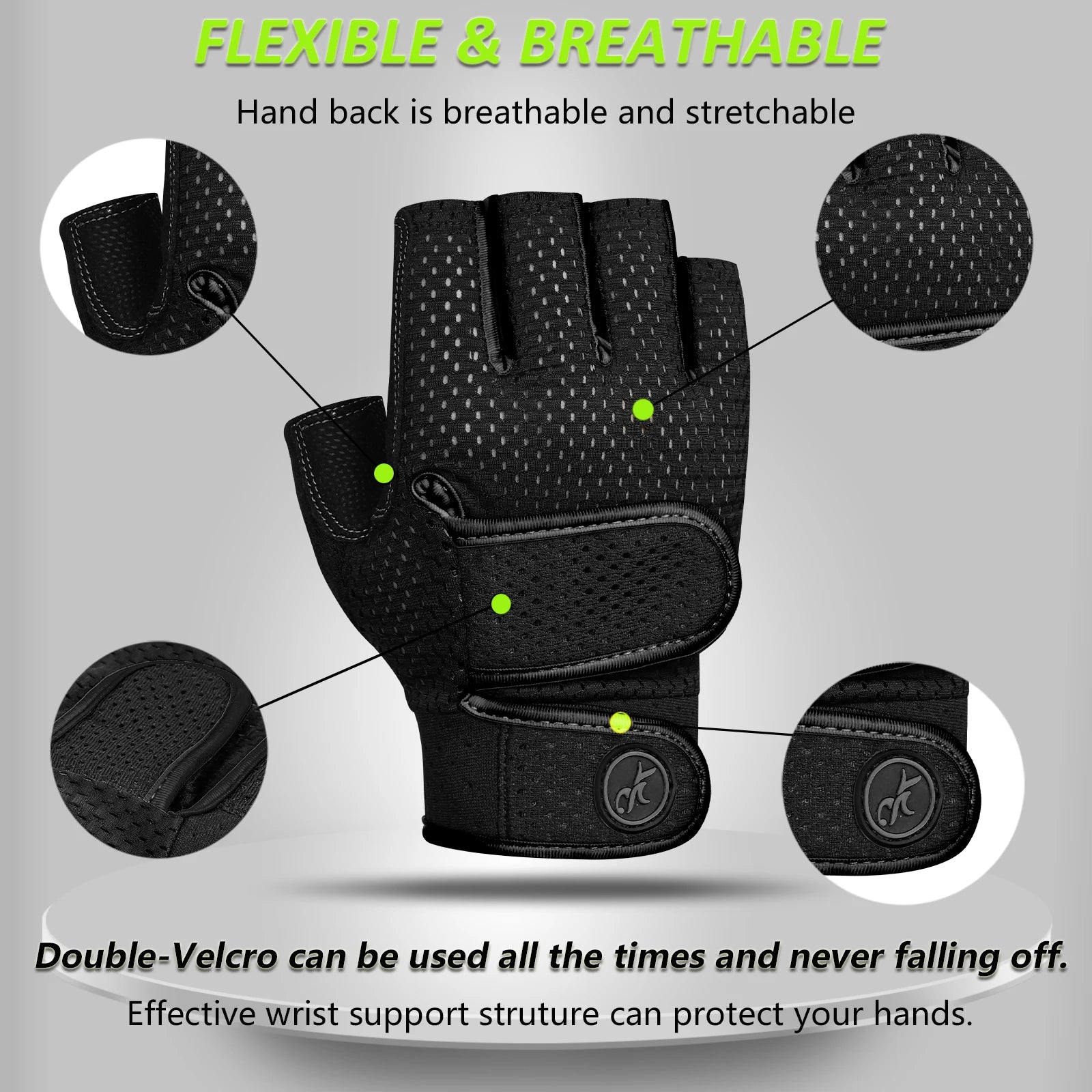 Work out gym gloves