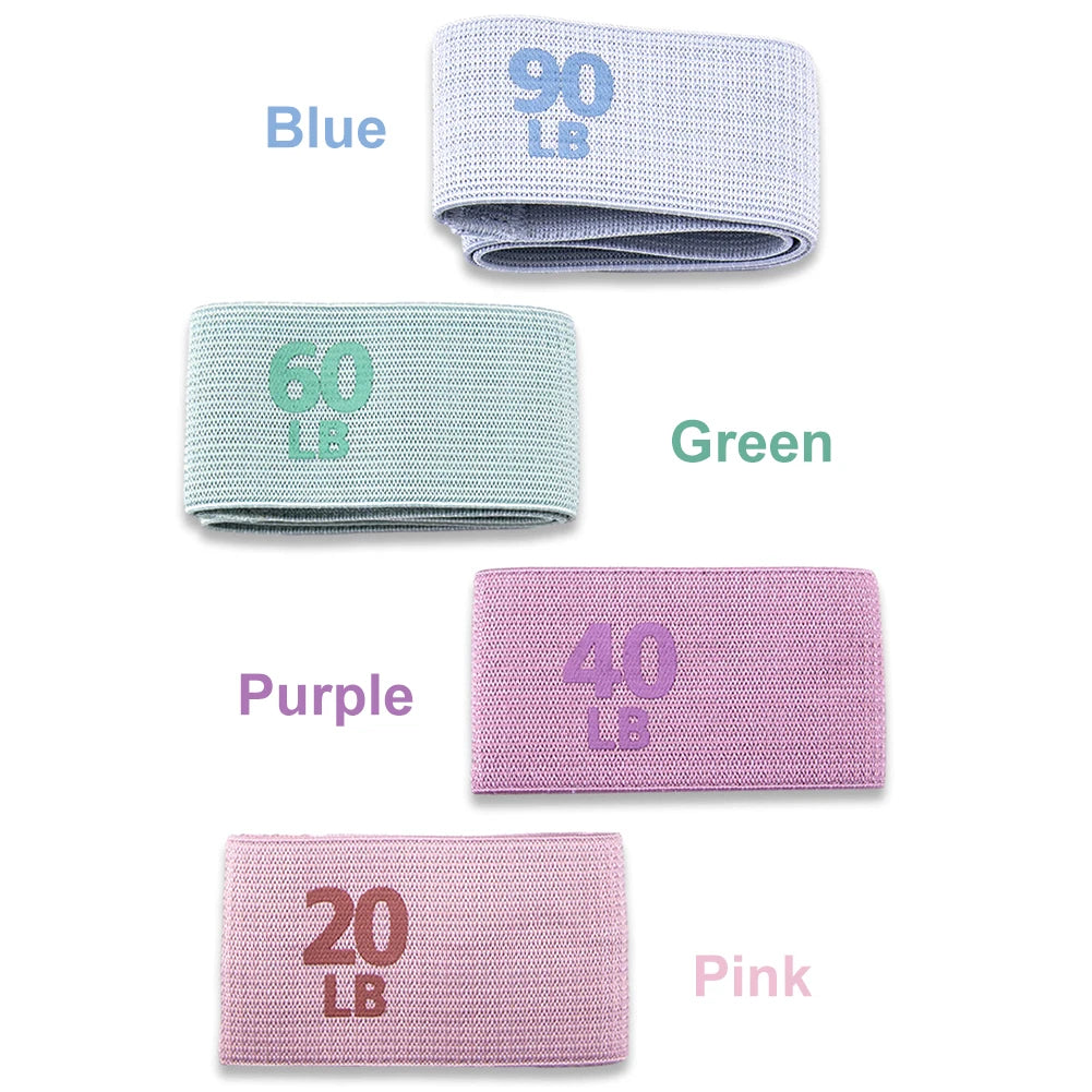 Athletnova Fabric Resistance Booty Bands Stretch Fitness