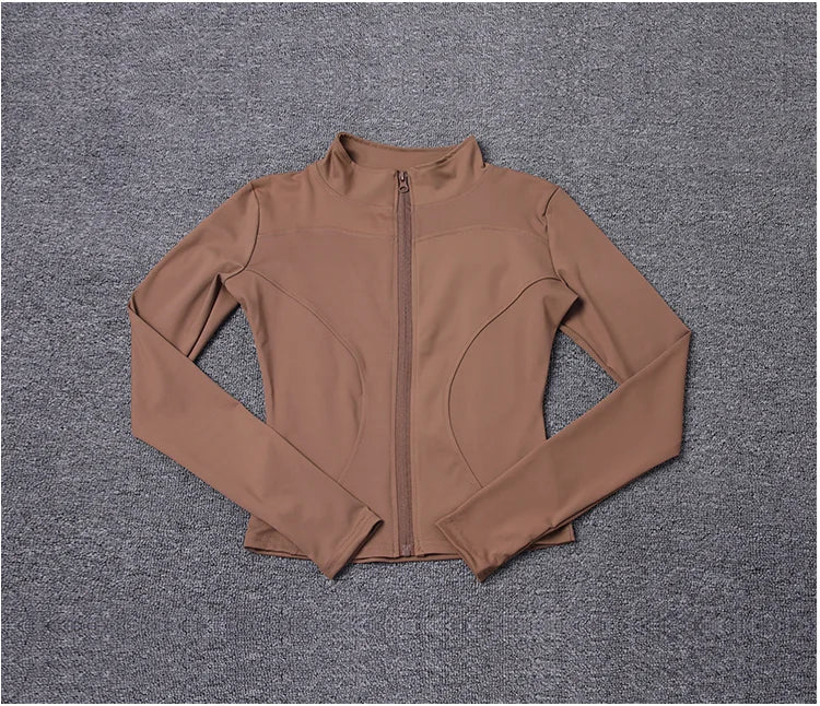 Women Sport Jacket Long Sleeve Shirt