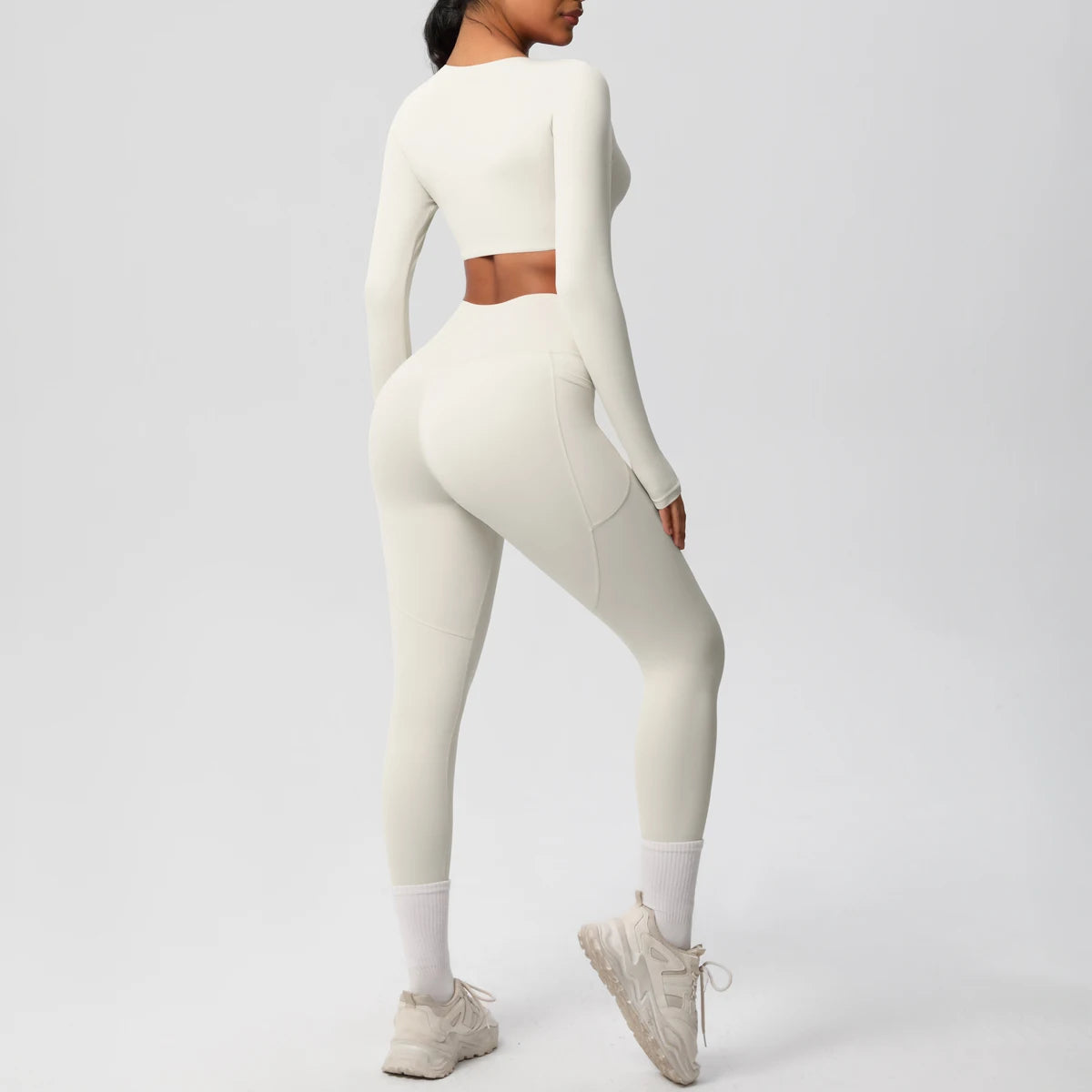 Athletnova 2PCS Yoga Set Women Gym Clothing Fitness