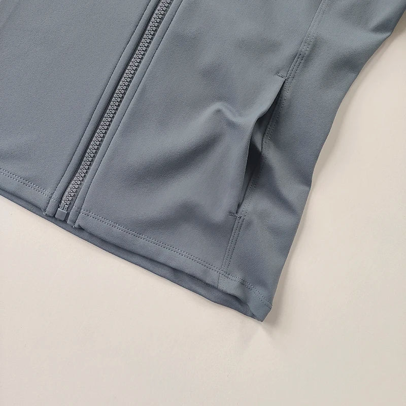 Women Sports Jacket Zip Fitness