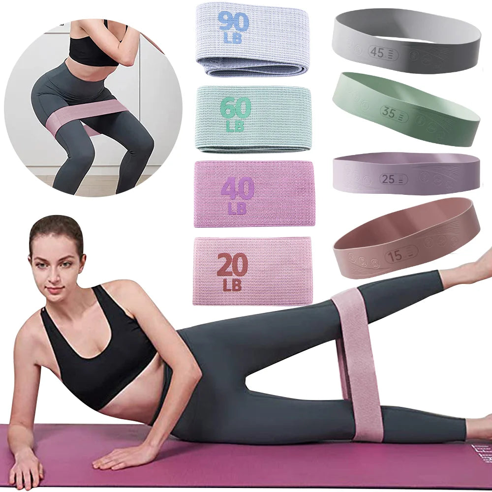 Athletnova Fabric Resistance Booty Bands Stretch Fitness