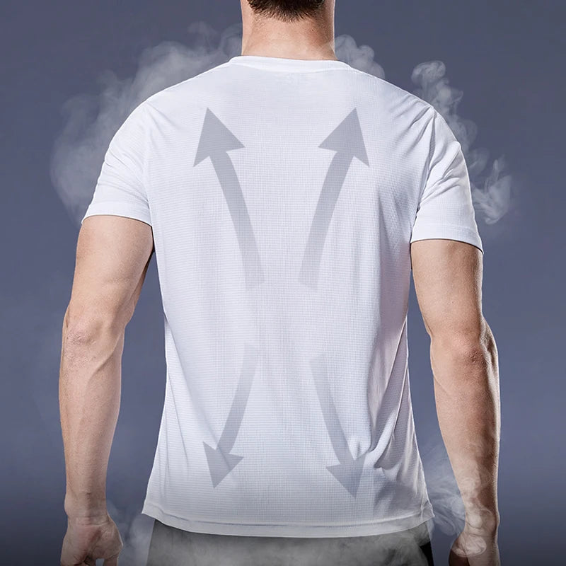 Athletnova 1 Piece Men's Short Sleeve Undershirt Men’s