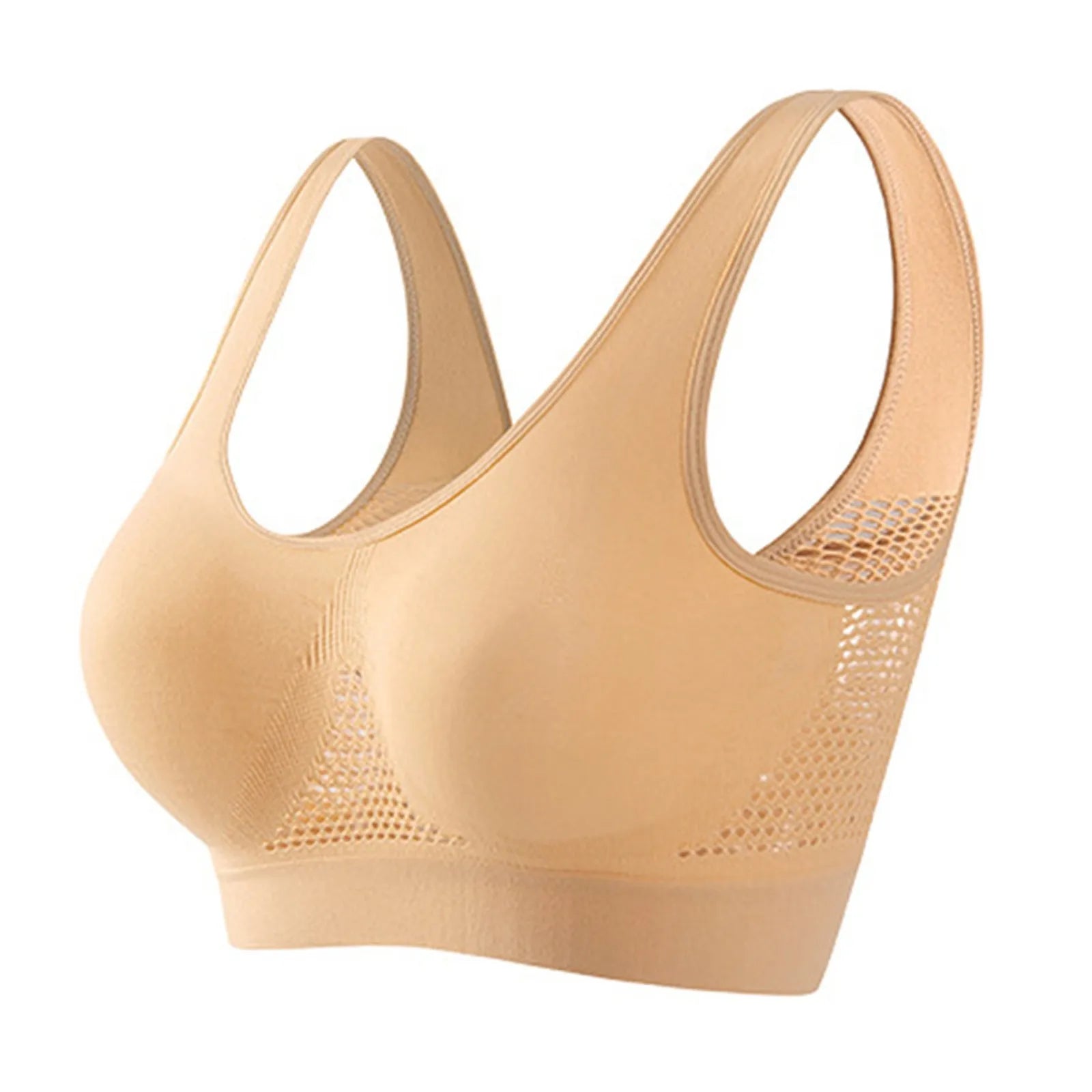 Beautiful Back Sports Bra Shockproof Running Fitness Anti-sagging Upper Collection Soft Support.