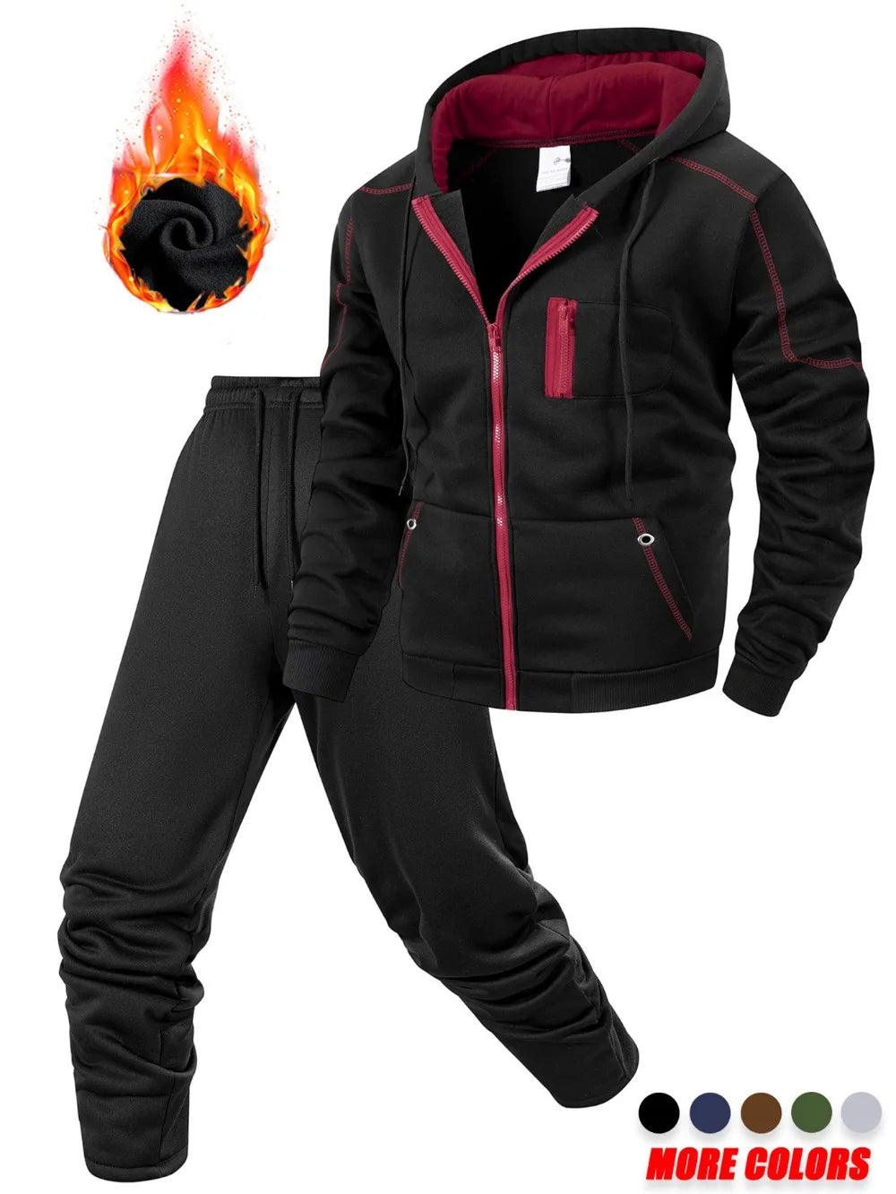 Men's Sportswear Set for Sporty and Casual