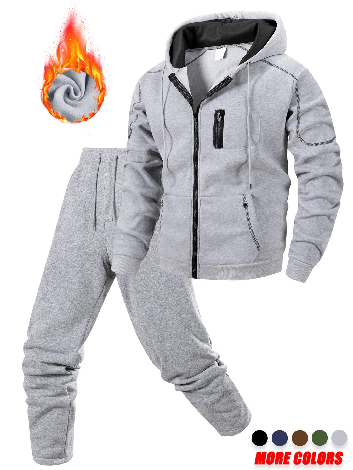 Men's Sportswear Set for Sporty and Casual
