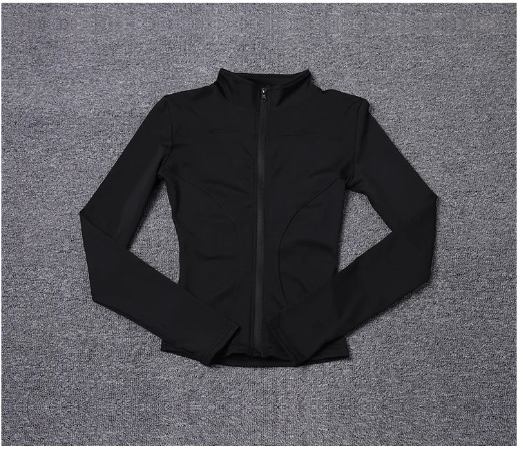 Women Sport Jacket Long Sleeve Shirt