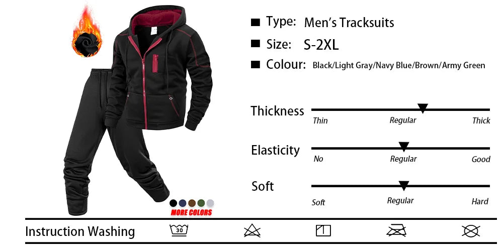 Men's Sportswear Set for Sporty and Casual