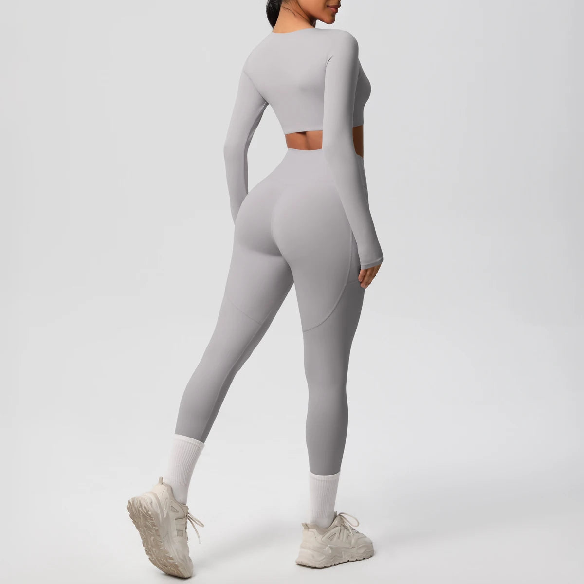 Athletnova 2PCS Yoga Set Women Gym Clothing Fitness