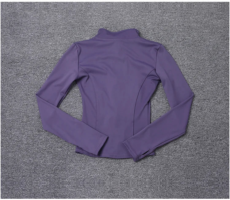 Women Sport Jacket Long Sleeve Shirt