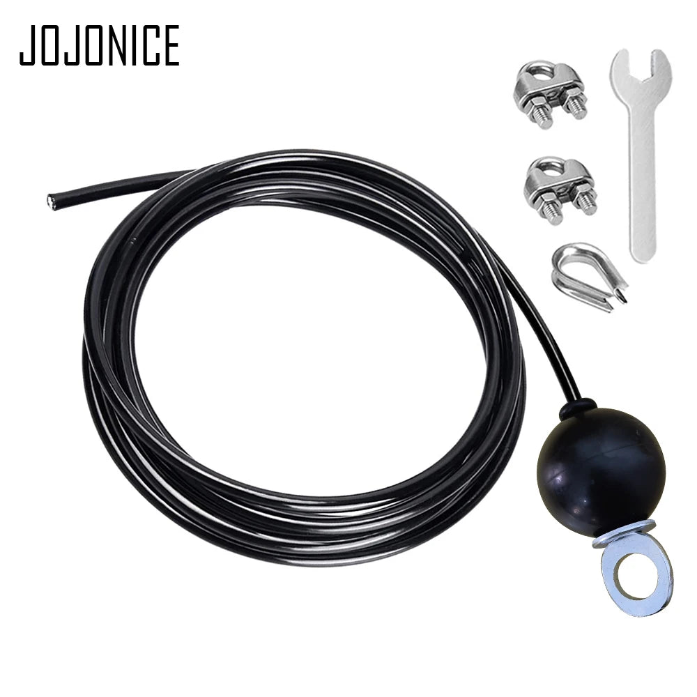 2.5M 3M 4M Fitness Pulley Replacement Cable Thick 5mm Heavy Duty Steel Wire Rope