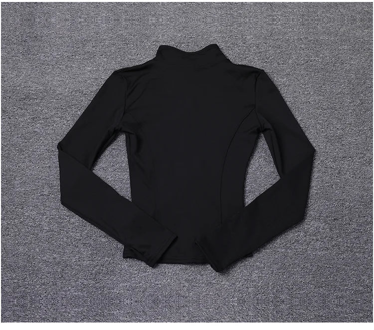 Women Sport Jacket Long Sleeve Shirt