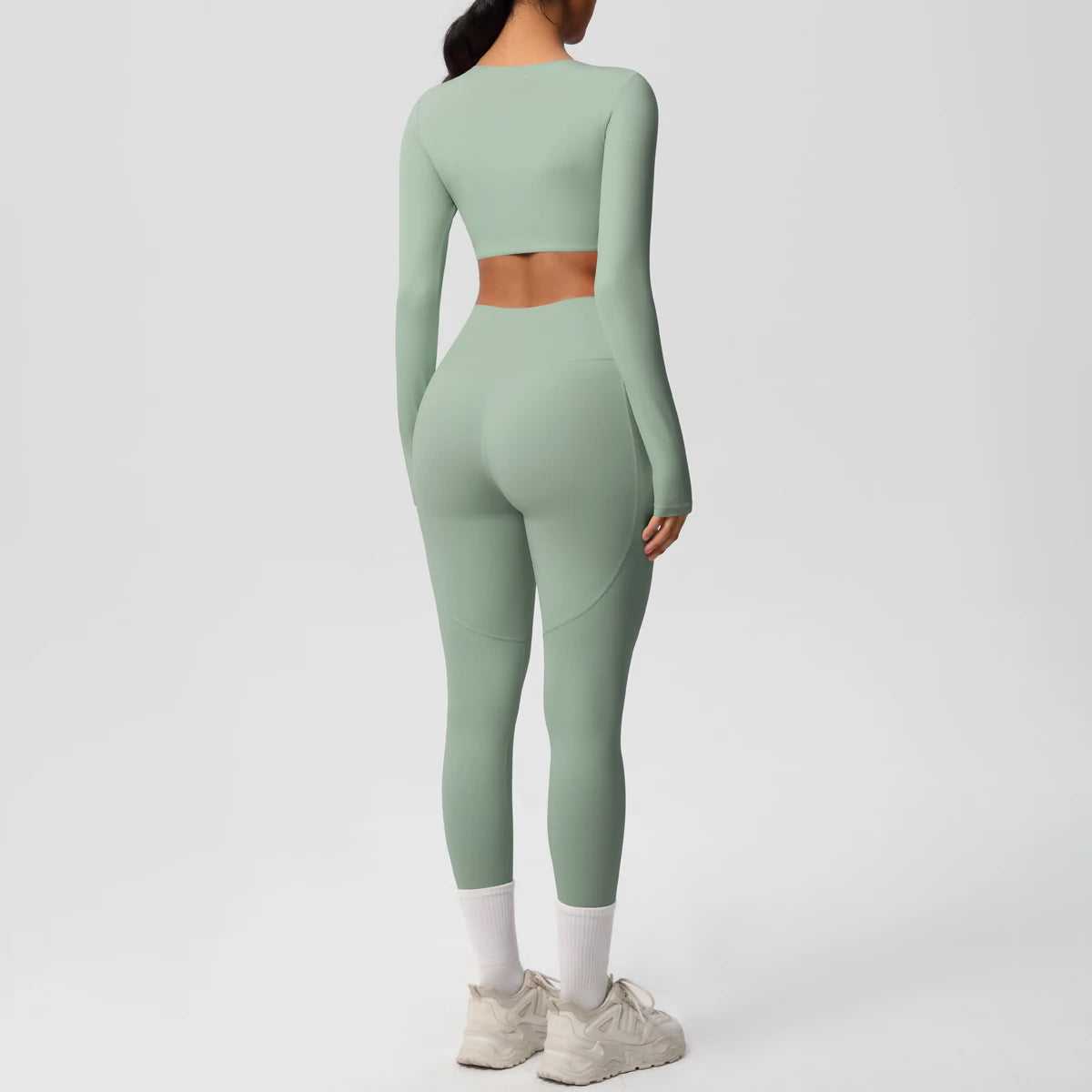 Athletnova 2PCS Yoga Set Women Gym Clothing Fitness