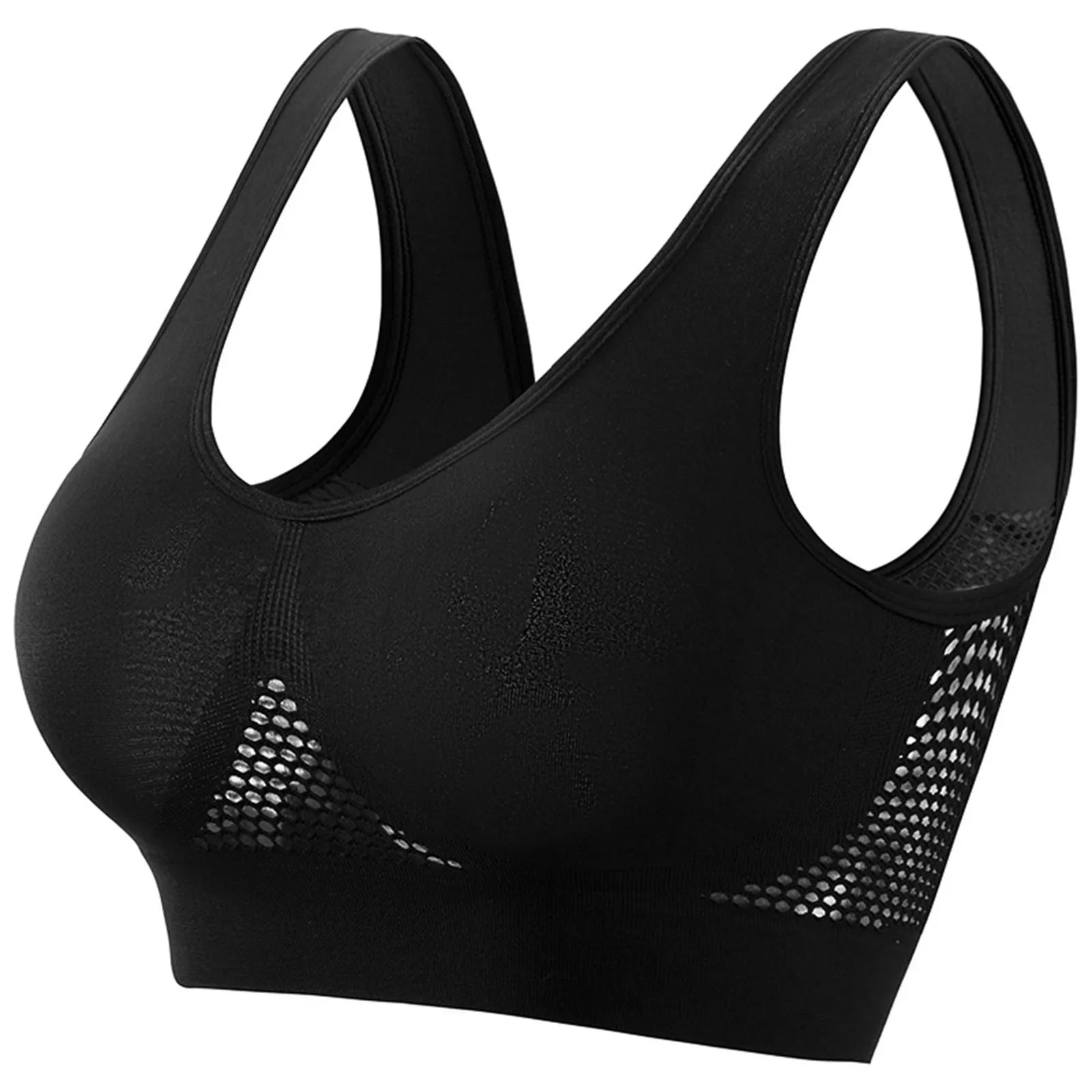 Beautiful Back Sports Bra Shockproof Running Fitness Anti-sagging Upper Collection Soft Support.
