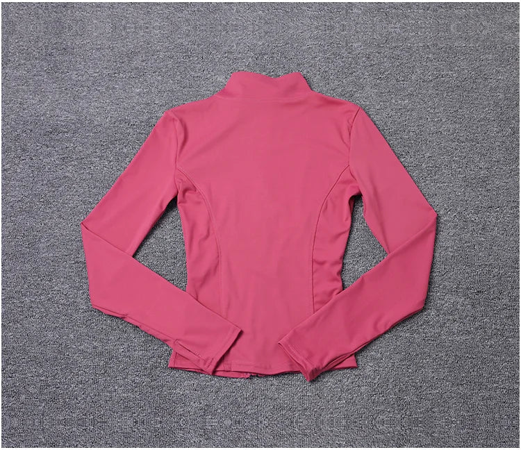 Women Sport Jacket Long Sleeve Shirt