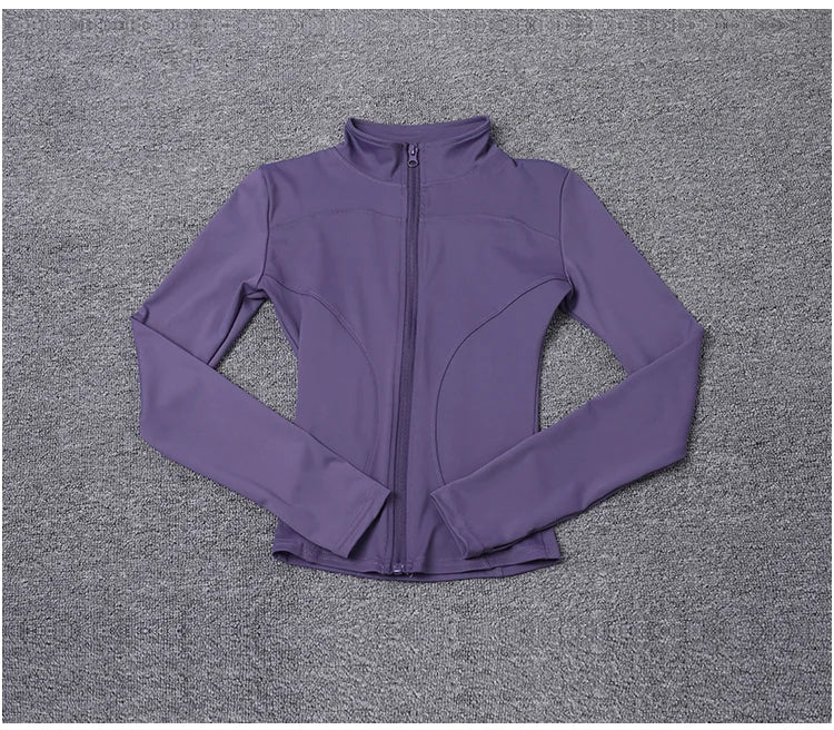 Women Sport Jacket Long Sleeve Shirt