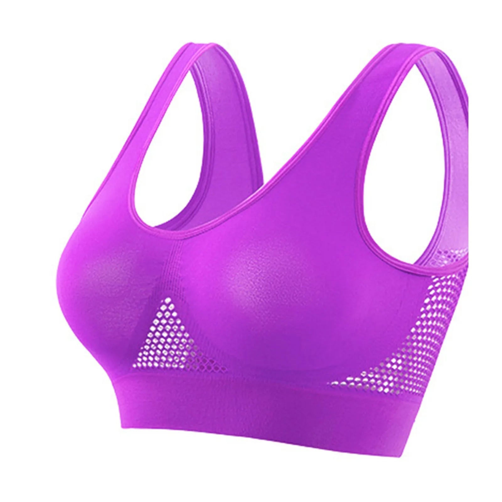 Beautiful Back Sports Bra Shockproof Running Fitness Anti-sagging Upper Collection Soft Support.