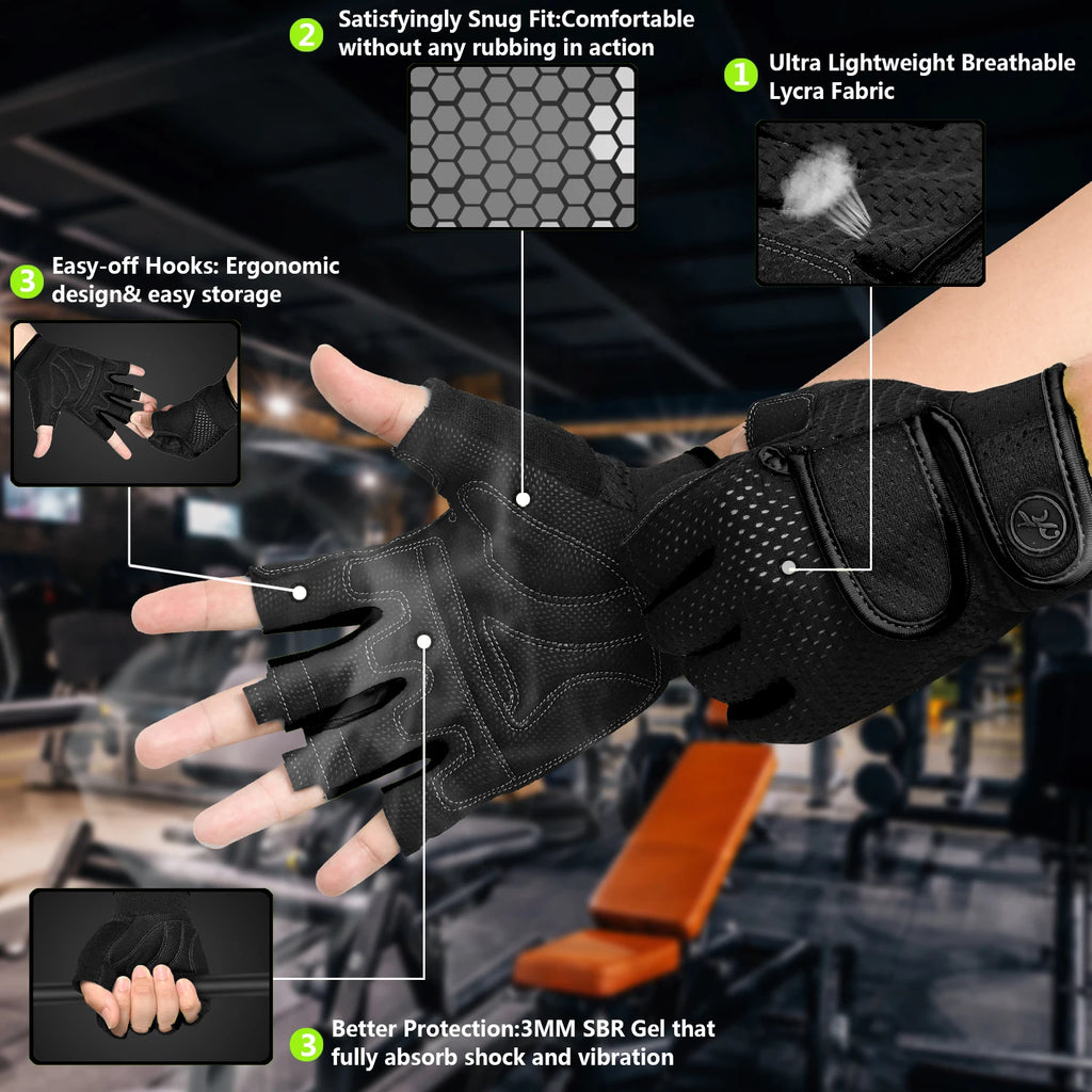 Work out gym gloves