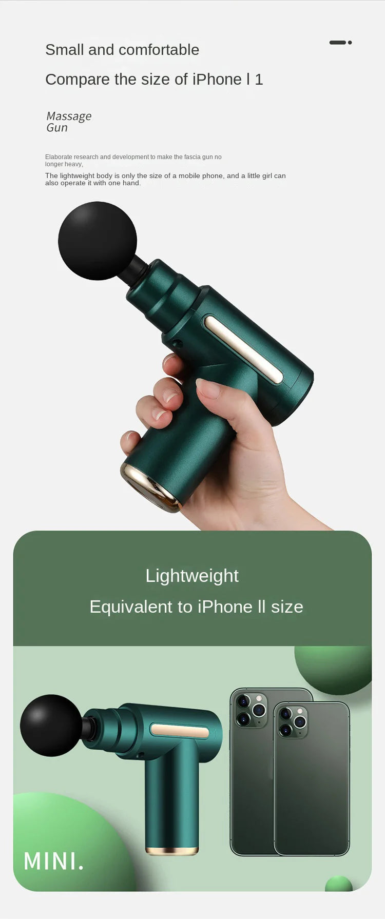 Athlet nova massage gun ￼