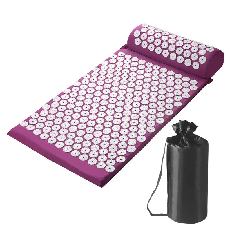 Non-Slip Massager Cushion acupressure Massage Yoga Mat