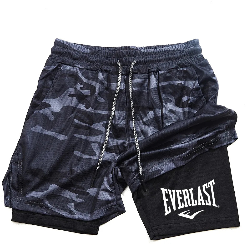 EVERLAST Men's Fashion Brand Shorts Summer Comfortable Quick Drying Sportswear