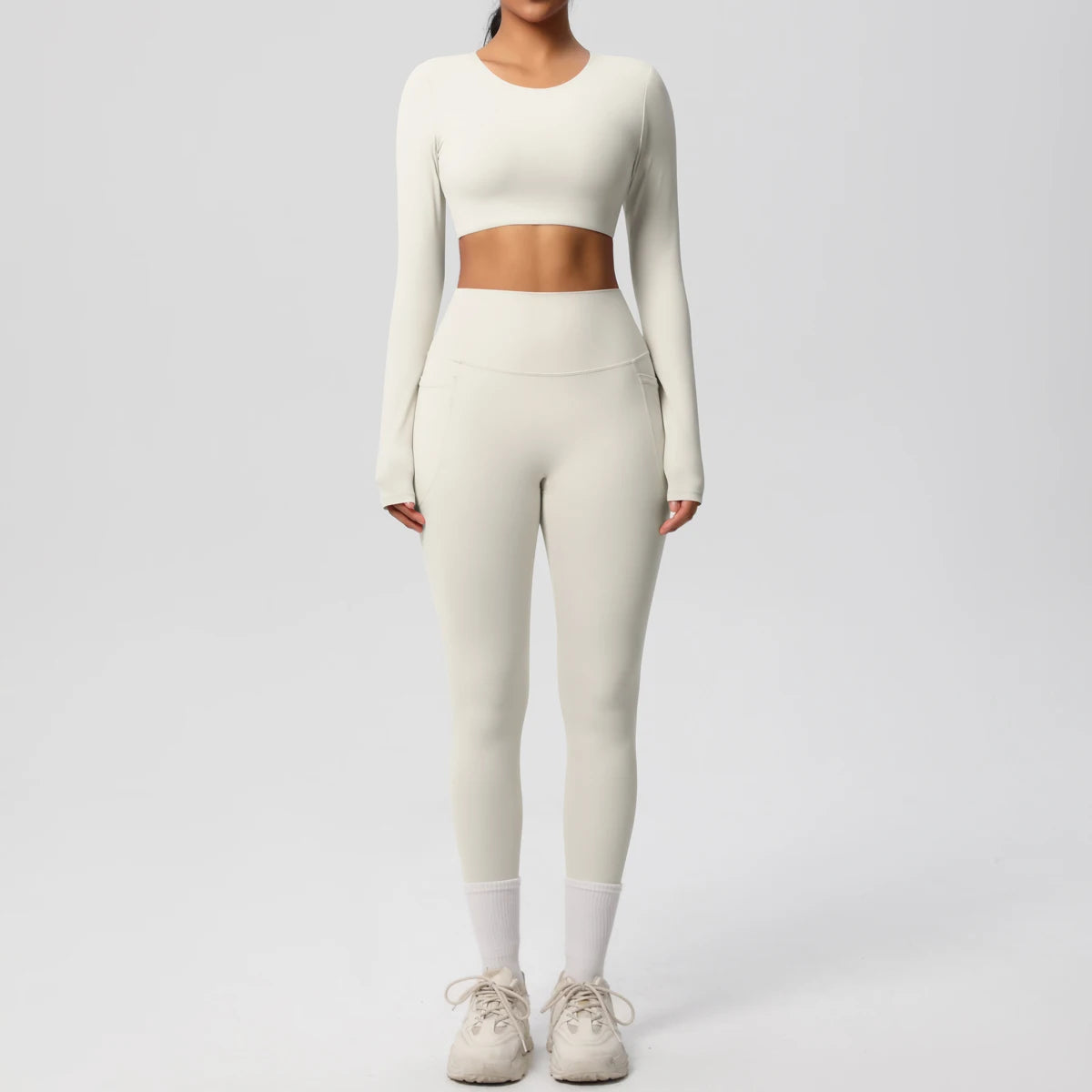 Athletnova 2PCS Yoga Set Women Gym Clothing Fitness