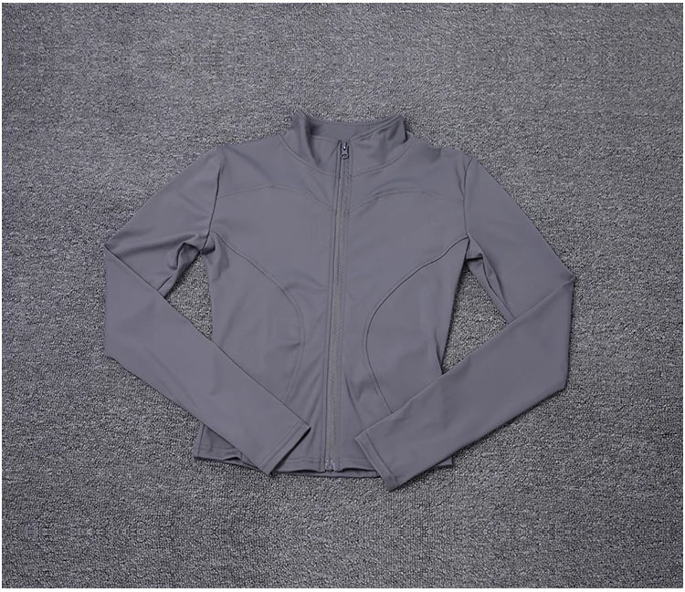 Women Sport Jacket Long Sleeve Shirt
